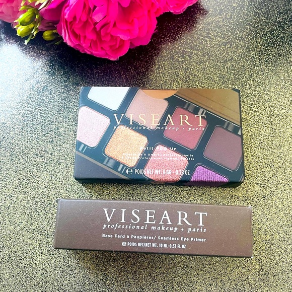 🌈 VISEART Petit PRO Un 1 Eyeshadow Palette & VISEART Seamless Eye Primer Set - Picture 1 of 9